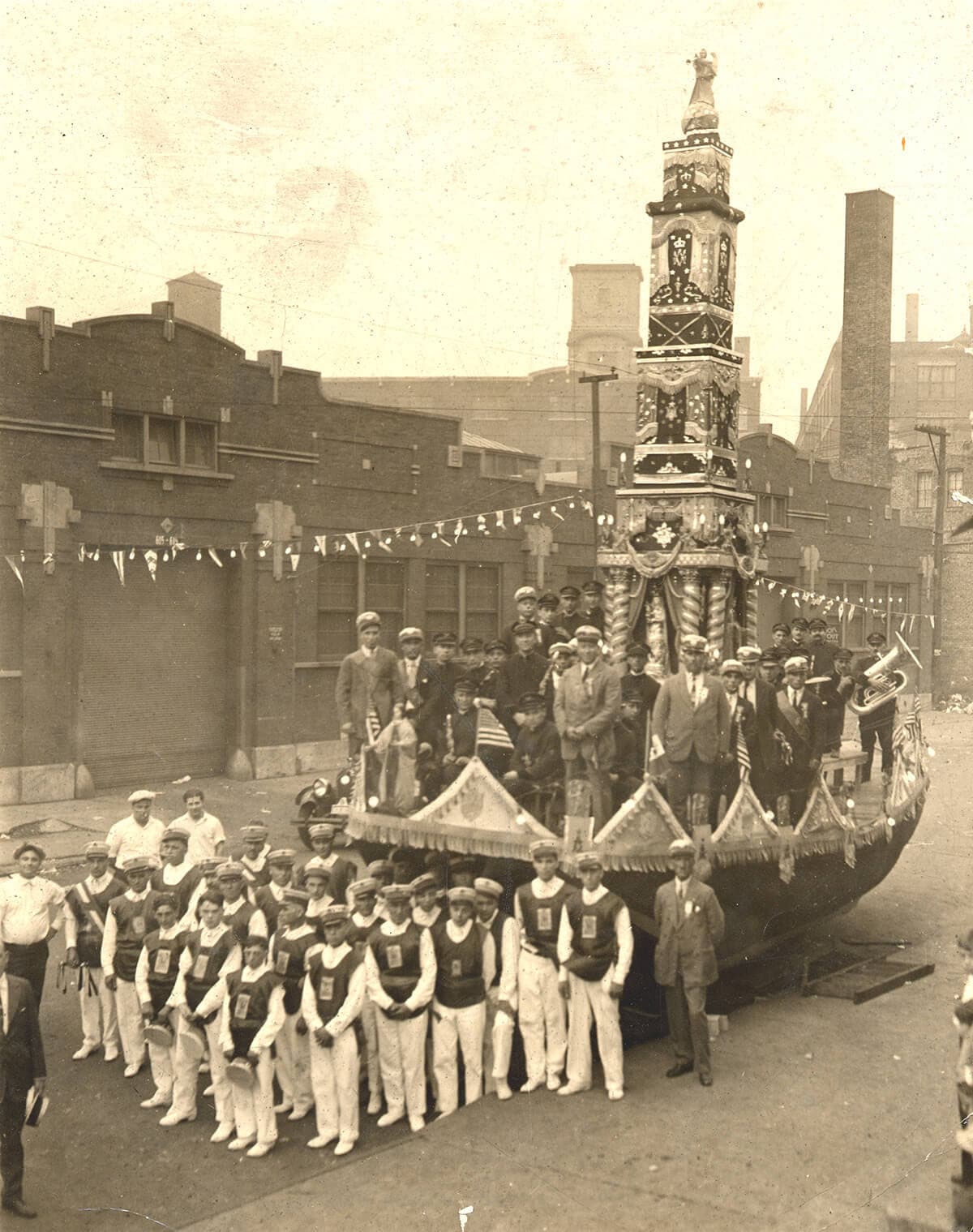 Historical Photo - Early 1900s Procession